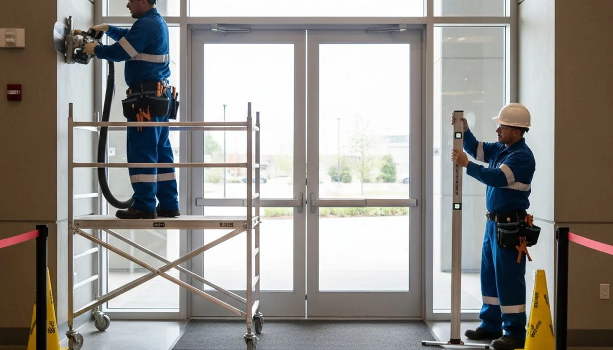 Buffalo, NY door repair by FX Remodeling & Exteriors for drafty, damaged, and misaligned doors
