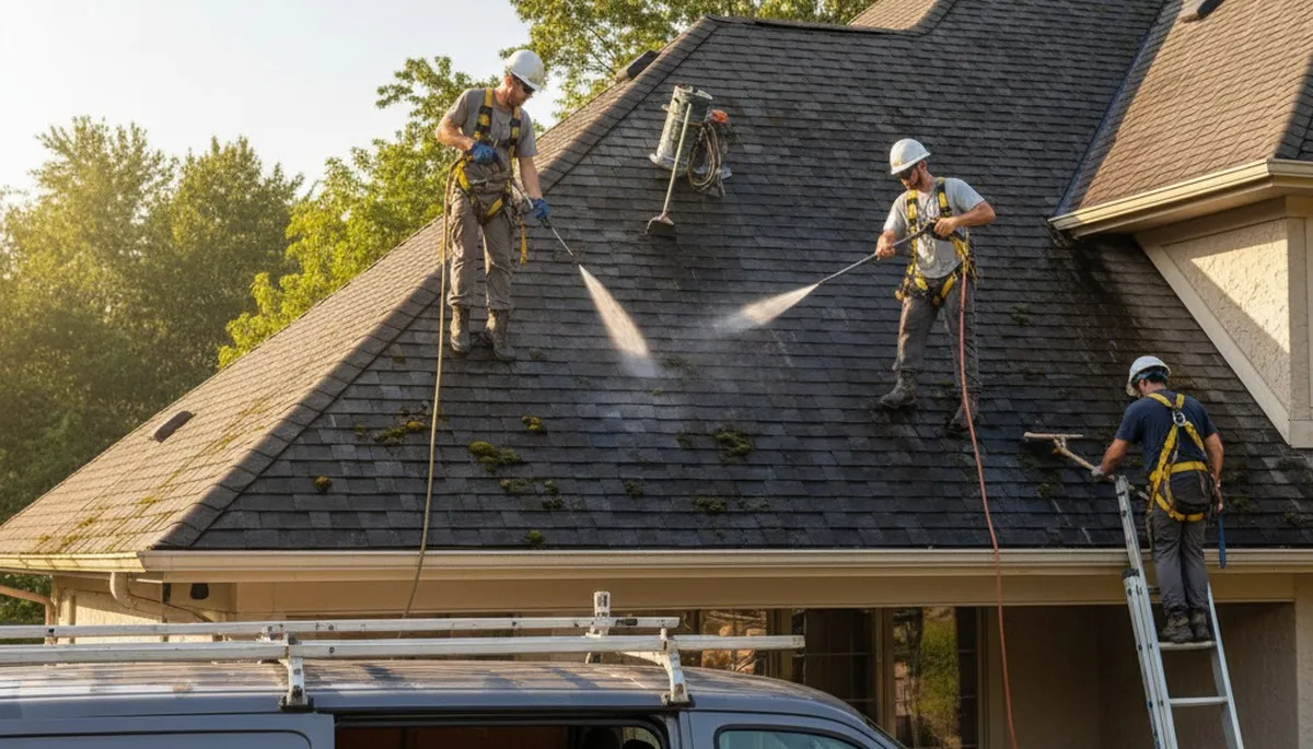 Buffalo, NY siding and roof cleaning service by FX Remodeling & Exteriors